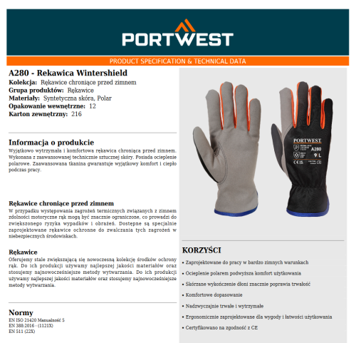 Portwest Technical Data - A280.png