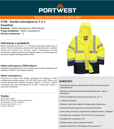 Portwest Technical Data - S766.png
