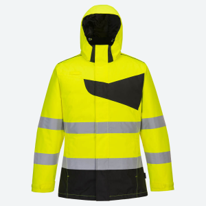 Kurtka zimowa ostrzegawcza pw261 portwest