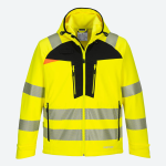 Softshell ostrzegawczy z kapturem dx475 portwest
