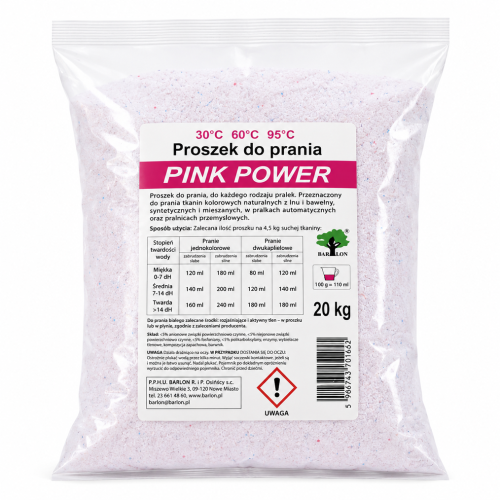 Barlon proszek do prania Pink Power 20 kg.png