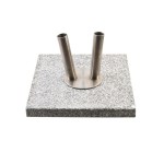 Stojak flagowy podwójny