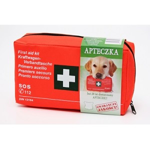 Apteczka samochodowa materiałowa DIN 13164 PK-MOT